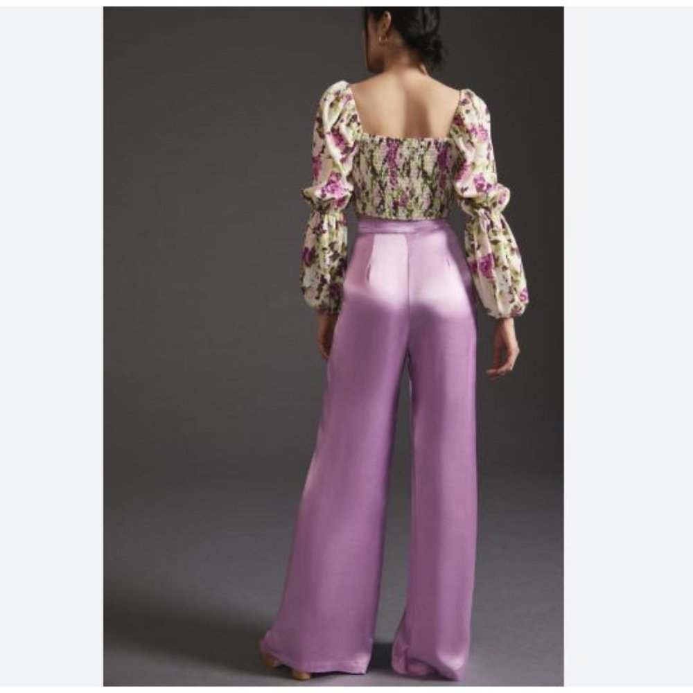 Corey Lynn Calter Petra Trousers in Rose from Anthropologie - Size Large - NWT - Picture 3 of 8